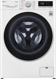 Пральна машина LG з фронтальним завантаженням F2V5HS0W, 7кг, 1200, A+++-20%, Пар, глибина 45см, Дисплей, Інвертор, Білий (F2V5HS0W)