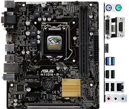 Материнська плата Asus H110M-R LGA 1151v1 (H110M-R) Б/В