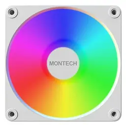 Комплект вентиляторів MONTECH GF120R V2 120MM ARGB PWM 3 Pack (W) - мініатюра 2