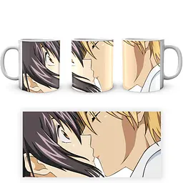 Кухоль GeekLand Kaichou wa Maid-sama Президент студ поради - покоївка! Місаки Такумі KWM 02.02 330 мл білий - мініатюра 4