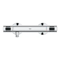 Набір змішувачів Grohe Quickfix термостат для душу з душовим гарнітуром Precision Flow THM та змішувач для раковини StartEdge S-Size UA202503TE, Хром - мініатюра 7