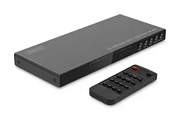 Перемикач Digitus 4x2 HDMI Matrix Switch/Multi-Viewer, 4K/30Hz