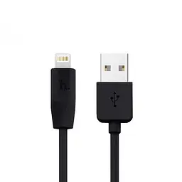 USB Cable Hoco X1 Rapid Lightning Black 1m