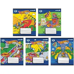 Зошит учнівський "Hot Wheels Skate" Kite HW25-232-2 12 аркушів 1 шт. в асортименті