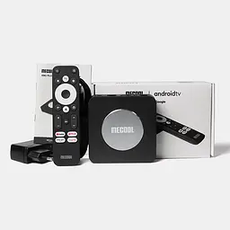 Смарт ТВ приставка Mecool KM2 Plus Netflix 2/16 Гб Android TV 12 Smart Box - мініатюра 2