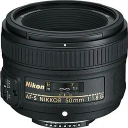 Об'єктив Nikkor AF-S 50mm f/1.8G Nikon (JAA015DA)