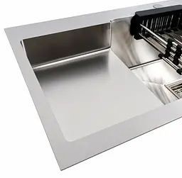 Кухонна мийка Platinum HANDMADE 78*50С R (SP000041296) - мініатюра 10