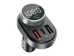 FM-трансмітер Proove Launcher Sound Link 30W (PD+QC3.0) Type-C+USB (FMSL30110001) - мініатюра 3