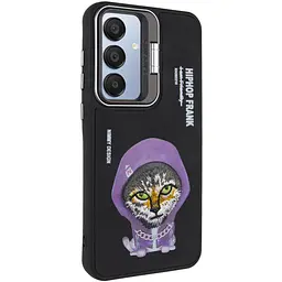 TPU+PC чохол Friends для Samsung Galaxy A55 Black Cat