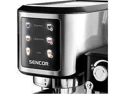 Ріжкова кавоварка еспресо Sencor SES 4910SS - мініатюра 4