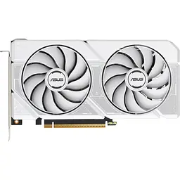Відеокарта ASUS GeForce RTX5060 8 ГБ DUAL OC біла (DUAL-RTX5060-O8G-WHITE)