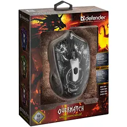 Мишка Defender Overmatch GM-069 USB Black (52069) - мініатюра 4