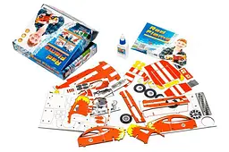 Конструктор Puz-00976 "Red Flame" дерев'яний PuzzleOk - мініатюра 3