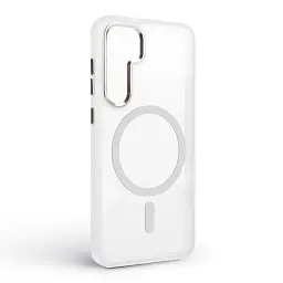 Чохол ArmorStandart Unit MagSafe для Samsung S24 Matte Clear Silver - мініатюра 2