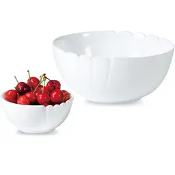 Салатник Luminarc LOTUSIA Rise круглий склокераміка білий d12 см (Q6573) - мініатюра 2