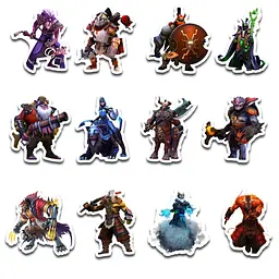 Стікерпак GeekLand Dota 2 45 штук (SP D2 01) - мініатюра 5