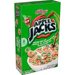 Пластівці Kellogg's Apple Jacks with Spooky Marshmallows 530g