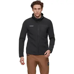 Флісова кофта Mammut Tamaro ML Hooded Jacket M L black - мініатюра 5