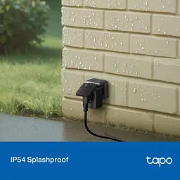 TP-Link Розумна розетка компактна Tapo P410M N300 BT 16A, Зовнішня, IP54 - мініатюра 7