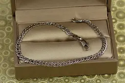 Браслет Xuping Jewelry ромб 19,5 см 4 мм сріблястий