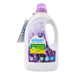 Органічний рідкий засіб Sodasan Color Lavender для прання кольорових і чорних речей 1.5 л - мініатюра 2