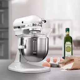 Планетарний міксер KitchenAid Heavy Duty 4.8 л білий (5KPM5EWH) - мініатюра 12