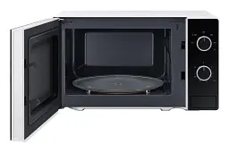 Мікрохвильова піч Samsung MS20A3010AH/OL автономна без гриля, 20 л, Біла - мініатюра 3