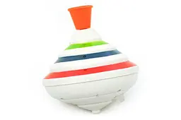 Дзиґа 878-6A з музикою, зі світлом, у сітці р.10,5x10,5x12 см YG Toys