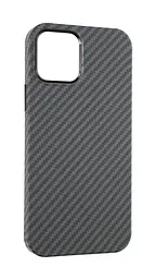 Чохол Luxo Free Air CarBon with MagSafe iPhone 12/12 PRO Black - мініатюра 2