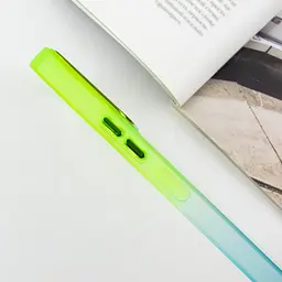 Чохол Epik TPU+PC Fresh sip series для Xiaomi Redmi 12 Бірюзовий / Лимонний - мініатюра 4