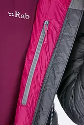 Куртка Rab Electron Jacket wmns 8 Сірий-Червоний - мініатюра 3