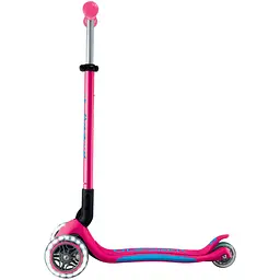 Самокат Globber Elite Lights 3+ колеса з підсвіткою 50 кг фуксія (439-610-3) - мініатюра 2