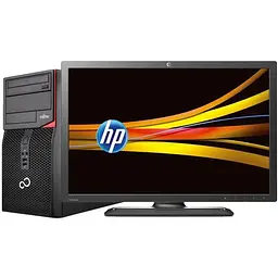 Комплект Комп'ютер Fujitsu Esprimo P520 E85+ MT (i5-4570/4/120SSD) + Монітор 24" HP ZR2440W Б/В