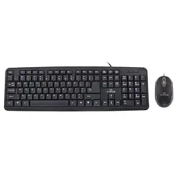 Комплект (Клавіатура та миша) Esperanza TK106 USB Black (TK106UA) - мініатюра 2