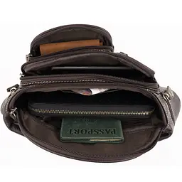 Чоловіча шкіряна сумка Vintage 29х12,5х8 см sum0012709 - мініатюра 4