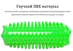 Ортопедичний килимок для стоп Acupoint з шипами зелений EasyFit fit0024942 - мініатюра 3