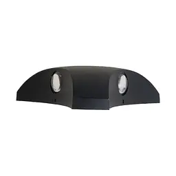 Підсвітка Brille LED фасадна IP65 AL-265/3х3W COB BK - мініатюра 6