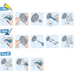 Тримач для рушника Grohe QuickFix Start 41174000 Хром - мініатюра 4