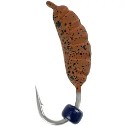 Мормишка вольфрамова Viking Fishing Shrimp+bead 0.64g 8mm Rum+V (5шт)