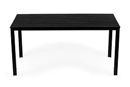 Садовий стіл MultiGarden 156x78 см Polywood (Чорний), металевий - мініатюра 2