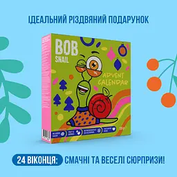 Адвент-календар Bob Snail з іграшками та наліпками 97 г - мініатюра 2