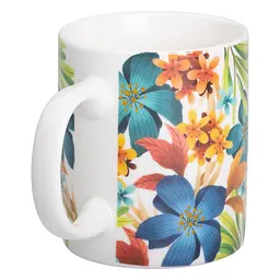 Чашка порцелянова 400 мл, синій Liling Rongxiang Ceramic RX-N240472BL - мініатюра 7