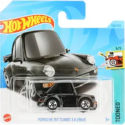 Базовая машинка Hot Wheels Tooned Porsche 911 Turbo 3.6 черная (5785)