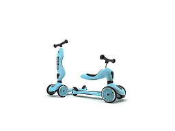 Дитячий самокат Scoot And Ride Highwaykick 1 2w1 Blueberry - мініатюра 4