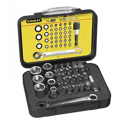 Набір біт Stanley Expert Line 1/4" в кейсі, 39 шт