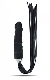 Анальна пробка Toyz4lovers Real Anal Whip Small, 15.5 см (чорний)