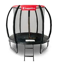 Батут із внутрішньою сіткою inSPORTline Flea PRO 183 см чорний (23877)