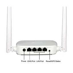 WI-FI роутер маршрутизатор TENDA N301 2 антенны 5dbi - мініатюра 3