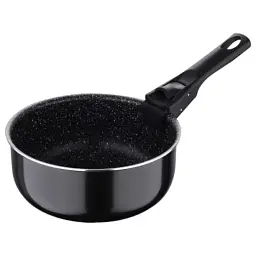 Ківш Bergner Click & Cook Black, набір зі знімною ручкою 16/18/20 см, 4 предмети (BG-31602-BK) - мініатюра 2