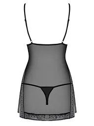 Комплект білизни Obsessive 862-CHE-1 L/XL чорний - мініатюра 4